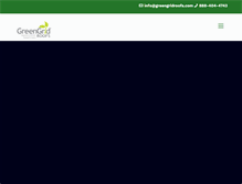 Tablet Screenshot of greengridroofs.com